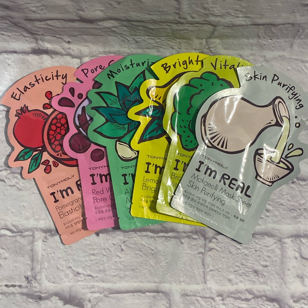 TonyMoly Face Mask Sheet Set of 6